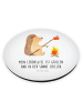 Mr. & Mrs. Panda Magnet Igel Grillen mit Spruch in Weiß