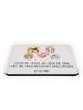 Mr. & Mrs. Panda Magnet Stiefvater Liebe mit Spruch in Grau Pastell