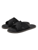Beach Time Pantolette in schwarz