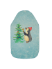 Mr. & Mrs. Panda Wärmflasche Pinguin Weihnachtsbaum ohne Spruch in Eisblau