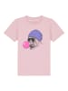 wat? Apparel T-Shirt Gorilla Kaugummi in Rosa