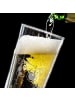 Mr. & Mrs. Panda Bier Glas Plumplori Glücklich ohne Spruch in Transparent