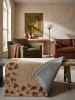 KADIMA DESIGN Teppich Kurzflor Strapazierfähig SABLE Tiermotiv Wohnzimmer Modern in Natur