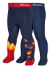 Playshoes Strumpfhose "Strumpfhose Feuerwehr 2er Set" in Blau