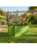 VCM  Metall Pflanzkasten Blumentopf 39x18 Balora S in Grün