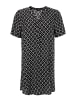 Aniston PLUS Blusenkleid in schwarz-weiß