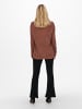JDY Strickpullover in Russet
