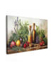 MuchoWow Leinwand bilder Kräutertisch (BxH)