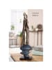 GILDE Skulptur Growing together bronzefarben, grau - (H) 37,6 cm
