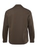 Men Plus Hemd in dunkles olive
