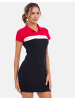 Cipo & Baxx Strickkleid WP256 in NAVYBLUE