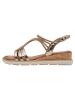 Tamaris Sandalette in BRONCE