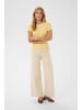 SAINT TROPEZ T-Shirt kurzarm GruSZ Fitted in Pineapple Slice