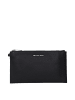 Michael Kors Schwarz Leder Clutch Tasche