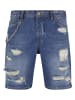 2Y Premium Jeans Shorts in blue