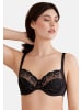 Conturelle Bügel-BH Provence in Schwarz