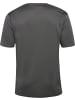 Hummel Sportshirt "Hmlessential Jersey S/S" in Grau