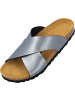 Palado Pantoletten Rianel in Anthrazit Metallic