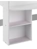 Parisot Kinderzimmer in weiß Set 2-tlg. mit Kleiderschrank und Hochbett 90x200