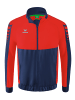 erima Six Wings Präsentationsjacke in new navy/rot