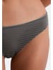 Marc O´Polo Bodywear Slip Second Skin Jacquard in Grey pinstripe