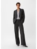 comma Bluse langarm in Grau