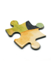 Mr. & Mrs. Panda Puzzle Pinguin Marienkäfer Design ohne Spruch in Weiß