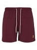 Urban Classics Badeshorts in cherry