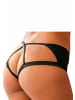 PETITE FLEUR GOLD Panty-Ouvert in schwarz