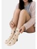 Yuhu Damen Wollsocken mit Katzenmotiv im 6er Pack in Mehrfarbig