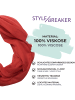 styleBREAKER Loop Schal in Rot