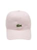 Lacoste Basecap 'Croc' in rosa