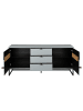 home24 Sideboard KOONO 160 cm in Blaugrau
