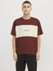 Jack & Jones T-shirt in Brandy Brown