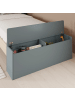 CALICOSY Bett AMAYA in Khakigrün - (W) 216,5  x (H) 153  x (L) 128,5  cm