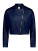 BETTY & CO Bikerjacke mit Stehkragen in Dunkelblau