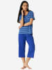 Schiesser Pyjama Casual Essentials in royal