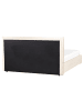 Beliani Bettgestell LAVAUR in Beige - (W) 165 x (H) 100 x (L) 220 cm