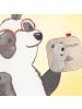 Mr. & Mrs. Panda Tisch-Untersetzer Restaurantfachmann Leidenscha... in Weiß
