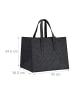 relaxdays 2x Kaminholzkorb in Anthrazit - (B)43 x (H)35 x (T)37 cm