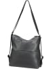 Mandarina Duck Rucksack / Backpack Mellow Leather Hobo Backpack FZT48 in Nero