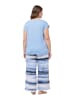 Ulla Popken Pyjama in hellblau
