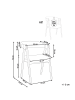 Beliani 2er-Set Esszimmerstuhl DAY in Beige/Braun