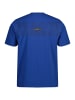 JP1880 Kurzarm T-Shirt in titan blau