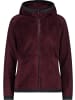 cmp Fleecejacke, Hoodie WOMAN JACKET FIX HOOD in Rot