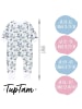 TupTam Babyschlafsäcke mit Beinen und Ärmel in grau/beige