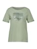 Street One T-Shirt in soft moss green