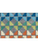 Arte Espina Wohnzimmer Teppich – Kurzflorteppich Cristal 8019 in multi - rechteckig