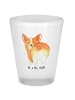 Mr. & Mrs. Panda Schnapsglas Corgi Po ohne Spruch in Transparent
