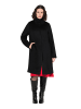 Ulla Popken Mantel in schwarz